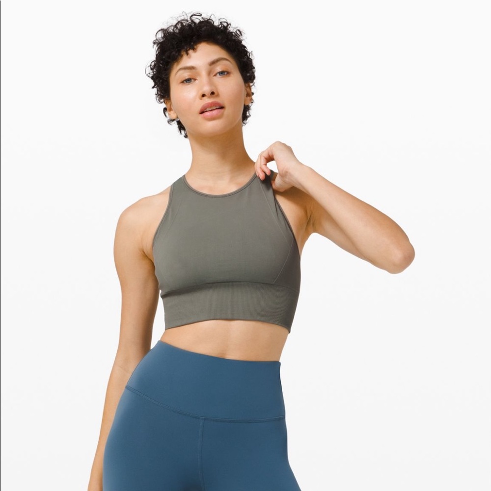 Ebb Born to Train lululemon bra in GARNET